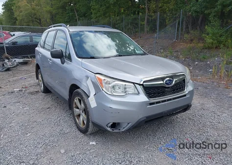 2015 Subaru Forester 2.5I z USA, uszkodzony, nr VIN JF2SJABC1FH446673